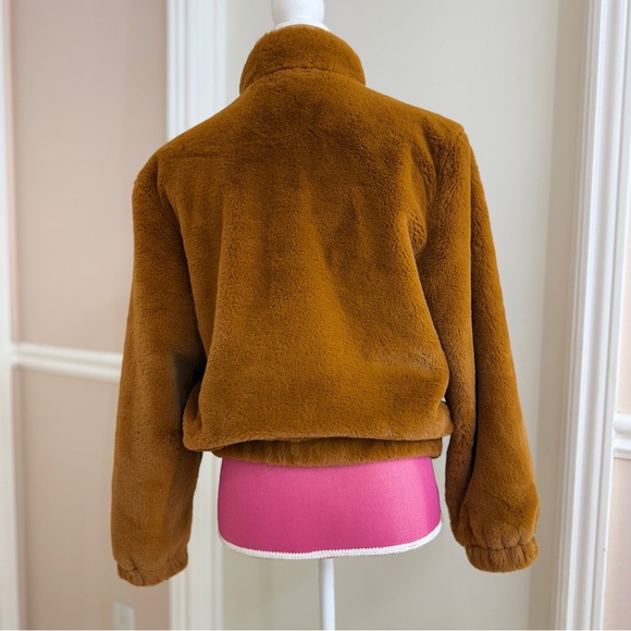 Cynthia Rowley Tan Teddy Jacket - Picture 3 of 11